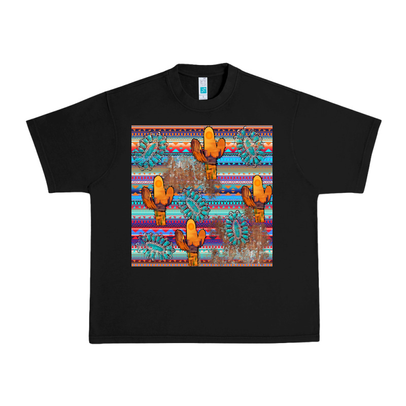 Cactus Gemstone Seamless Urban Heavy Tee by AdoDesignShop | Teevron