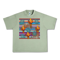 Oil Green cactus gemstone seamless Urban Heavy Tee - AdoDesignShop