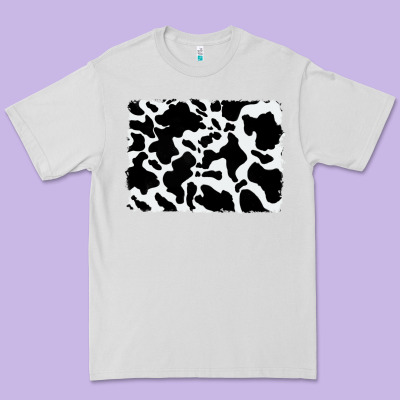Distressed Cowhide Pattern Premium Tee Designed By Ranaportraitstore
