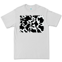 Dove Grey distressed cowhide pattern Premium Tee - RanaPortraitStore