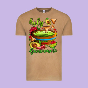 Holy Guacamole Vintage Tee Designed By Adodesignshop