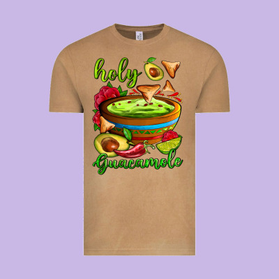 Holy Guacamole Vintage Tee Designed By Adodesignshop