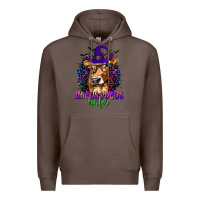 Coffee Hocus Pocus Heifer with Cow and Halloween Premium Hoodie - texasbilliewilder