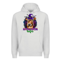 Dove Grey Hocus Pocus Heifer with Cow and Halloween Premium Hoodie - texasbilliewilder
