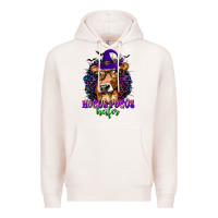 Pale Pink Hocus Pocus Heifer with Cow and Halloween Premium Hoodie - texasbilliewilder