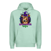 Seafoam Hocus Pocus Heifer with Cow and Halloween Premium Hoodie - texasbilliewilder