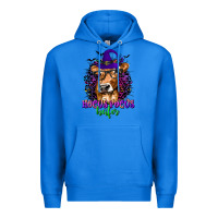 True Royal Hocus Pocus Heifer with Cow and Halloween Premium Hoodie - texasbilliewilder