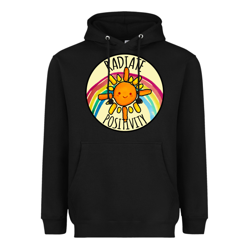 Radiate Positivity Heavyweight Hoodie by Bettercallsaul | Teevron