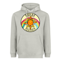 Moon Dust Radiate Positivity Heavyweight Hoodie - Bettercallsaul
