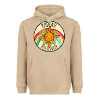 Mushroom Radiate Positivity Heavyweight Hoodie - Bettercallsaul