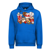 Cobalt Baseball coffee cups Urban Hoodie - HowdyJamesFarm