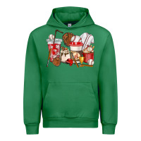 Emerald Baseball coffee cups Urban Hoodie - HowdyJamesFarm