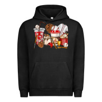 Pigment Black Baseball coffee cups Urban Hoodie - HowdyJamesFarm