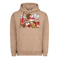 Pigment Burro Baseball coffee cups Urban Hoodie - HowdyJamesFarm