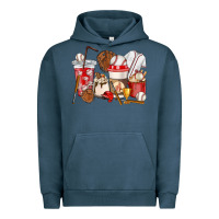 Baseball Coffee Cups Urban Hoodie | Teevron
