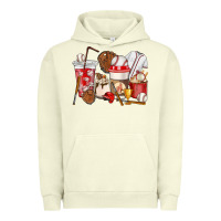 Pigment Pistachio Baseball coffee cups Urban Hoodie - HowdyJamesFarm
