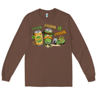 Chestnut deink drank drunk st. patrick's day Long Sleeve Tee - MaliasSmallBusiness