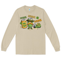 Mushroom deink drank drunk st. patrick's day Long Sleeve Tee - MaliasSmallBusiness