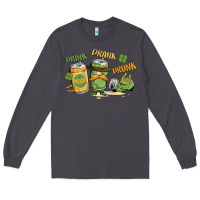 Smoke deink drank drunk st. patrick's day Long Sleeve Tee - MaliasSmallBusiness