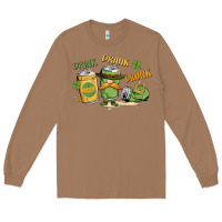 Toasted Coconut deink drank drunk st. patrick's day Long Sleeve Tee - MaliasSmallBusiness