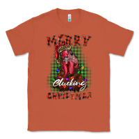 Copper merry clucking christmas rooster Classic Tee - BarkalooDesign