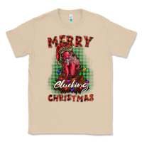 Mushroom merry clucking christmas rooster Classic Tee - BarkalooDesign