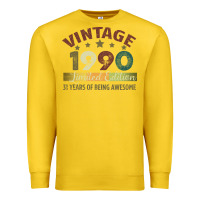 Lemon Vintage 1990 Limited Edition 31 Years Of Being Awesome Premium Sweatshirt - Bettercallsaul