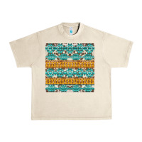 Sandshell aztec cowhide seamless Urban Heavy Tee - AdoDesignShop