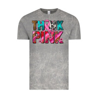 Cloud Rock think pink cancer ribbon Vintage Tee - AdoDesignShop