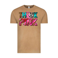 Vintage Camel think pink cancer ribbon Vintage Tee - AdoDesignShop