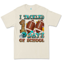 I Tackled 100 Days Of School American Football Premium Tee | Teevron
