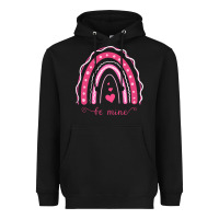 Black Valentines Day Rainbow Heavyweight Hoodie - Bettercallsaul