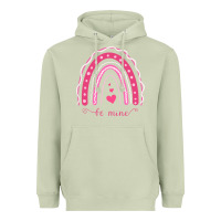 Matcha Valentines Day Rainbow Heavyweight Hoodie - Bettercallsaul