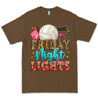 Cacao friday night lights volleyball Premium Tee - Zillion Design Studio