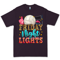 Plum friday night lights volleyball Premium Tee - Zillion Design Studio