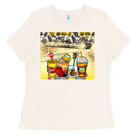 Bone bus driver coffee cups Ladies Tee - Zillion Design Studio
