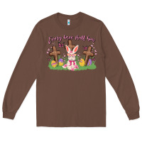 Chestnut every knee shall bow Long Sleeve Tee - MaliasSmallBusiness