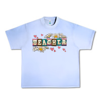 Grape Ice daisy teacher Urban Heavy Tee - AdoDesignShop