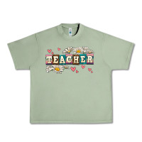 Oil Green daisy teacher Urban Heavy Tee - AdoDesignShop