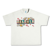 Pistachio daisy teacher Urban Heavy Tee - AdoDesignShop
