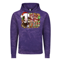 Cloud Purple merry christmas y'all cow Vintage Hoodie - Artiststas