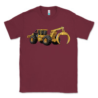 Burgundy Skidders Classic Tee - LillyAllenDesigns