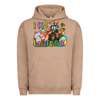 Pigment Burro I dig Easter Day Urban Hoodie - CowGirlArtShop