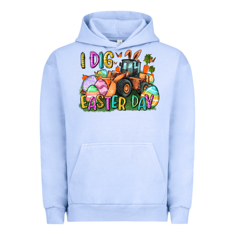 I Dig Easter Day Urban Hoodie by CowGirlArtShop | Teevron