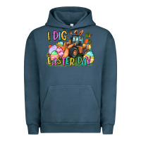 Pigment Midnight Navy I dig Easter Day Urban Hoodie - CowGirlArtShop