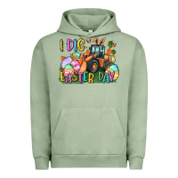 Pigment Oil Green I dig Easter Day Urban Hoodie - CowGirlArtShop