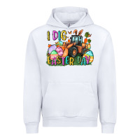 White I dig Easter Day Urban Hoodie - CowGirlArtShop