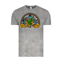 Cloud Rock cactus sunflower horseshoe rainbow Vintage Tee - Artiststas
