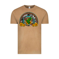 Vintage Camel cactus sunflower horseshoe rainbow Vintage Tee - Artiststas