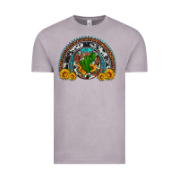 Vintage Zinc cactus sunflower horseshoe rainbow Vintage Tee - Artiststas